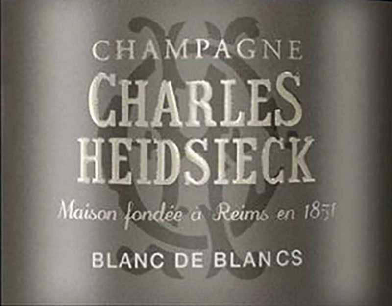 Rượu Sâm Panh Champagne Charles Heidsieck Blanc De Blancs