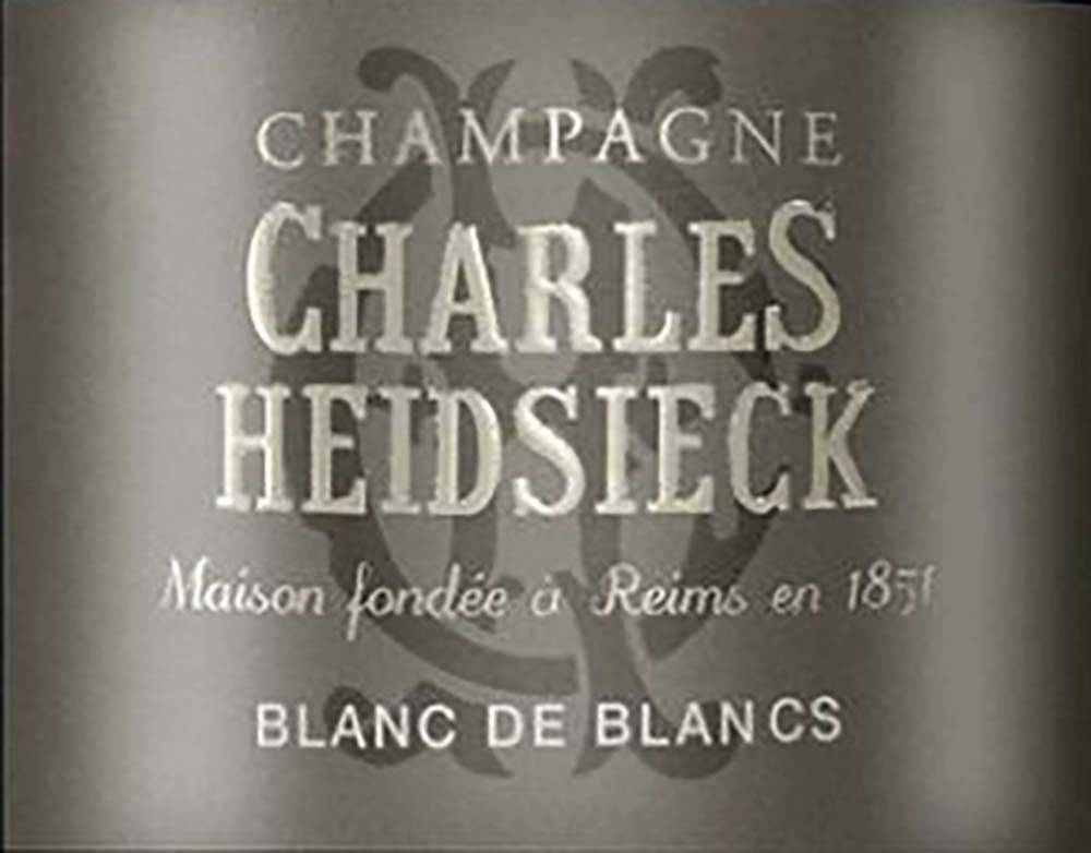 Champagne Charles Heidsieck Blanc De Blancs (giftbox + 2 glasses)