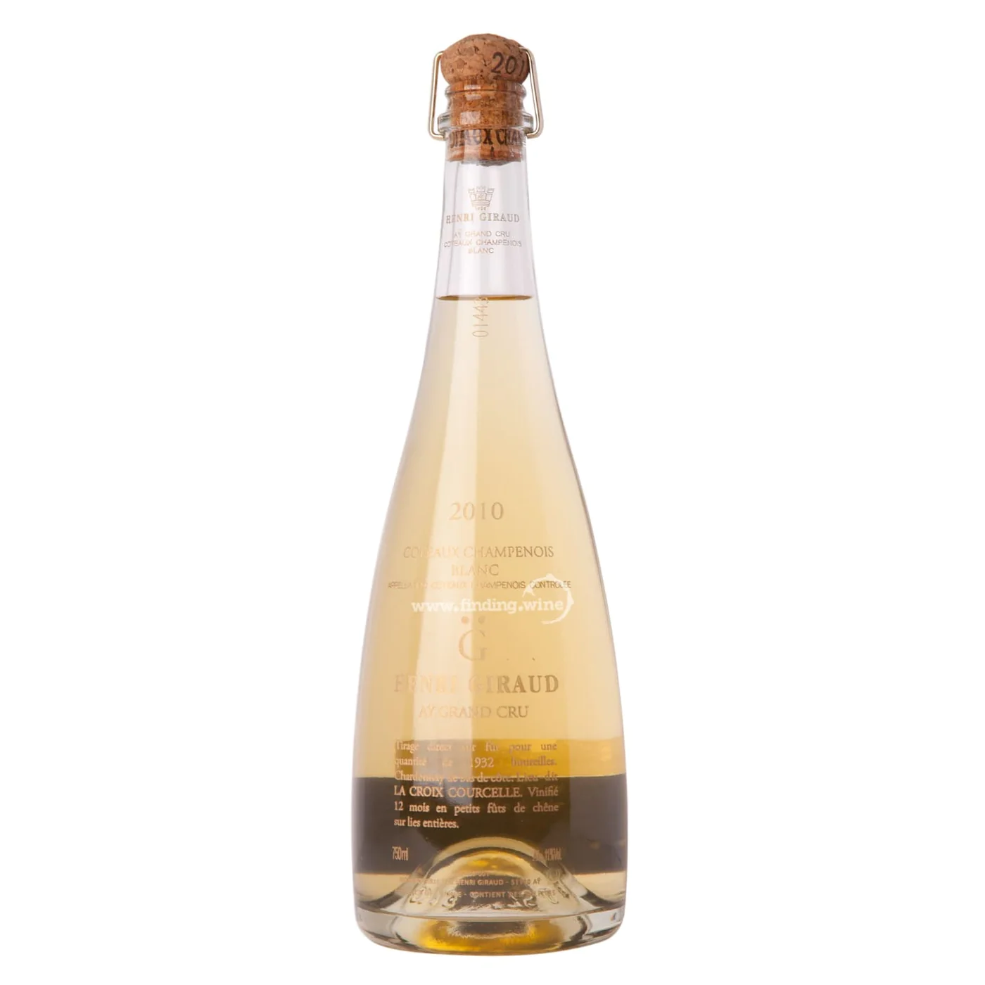 Rượu Sâm Panh Champagne Henri Giraud Aÿ Grand Cru Blanc de Blancs 2014 