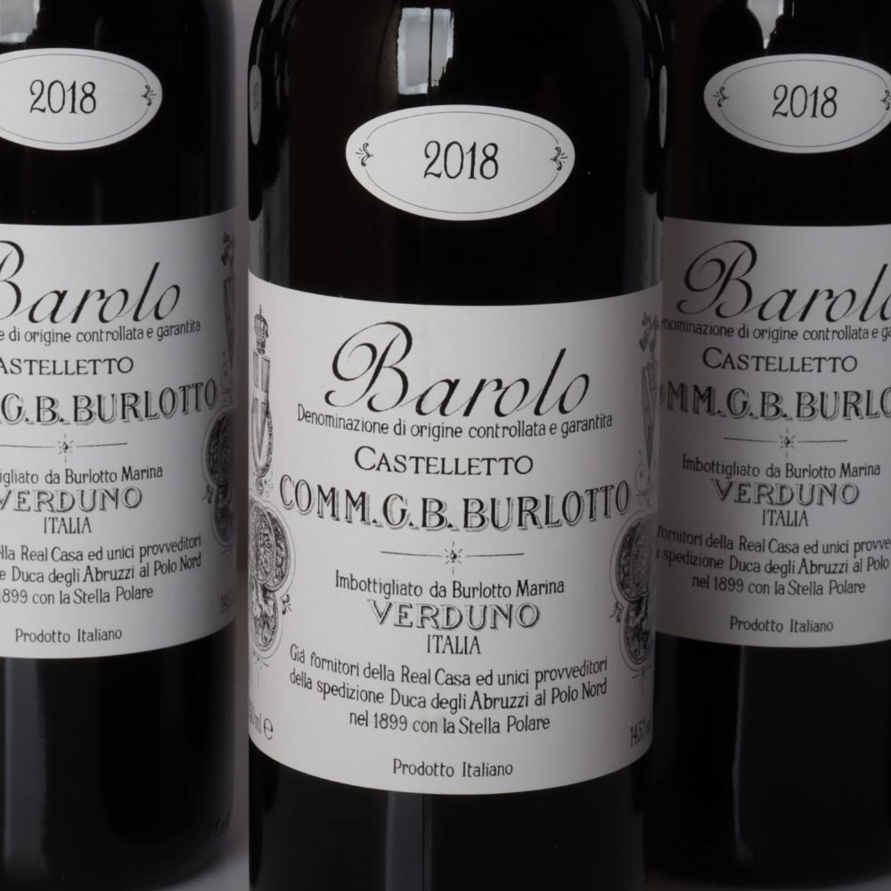 Rượu Vang Ý Comm. G.B. Burlotto Barolo Castelletto