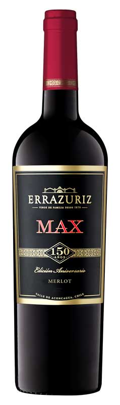 Rượu Vang Đỏ Errazuriz Max Reserva Merlot 150 Edicion Anniversario 2018