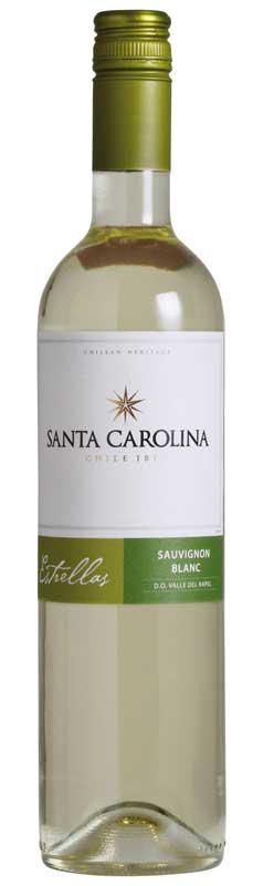Rượu Vang Trắng Santa Carolina Estrellas Sauvignon Blanc 5.4% ABV* 2020