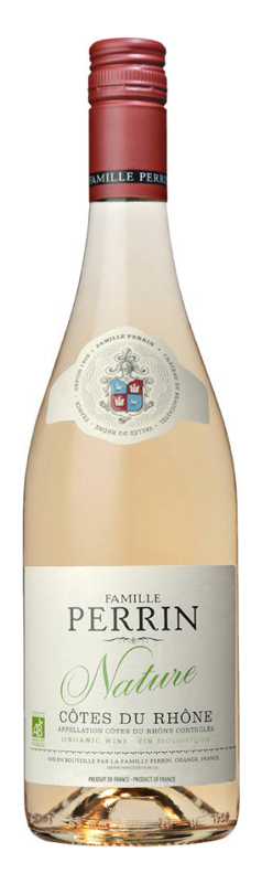 Rượu Vang Hồng Famille Perrin Nature Côtes-du-Rhône Rose