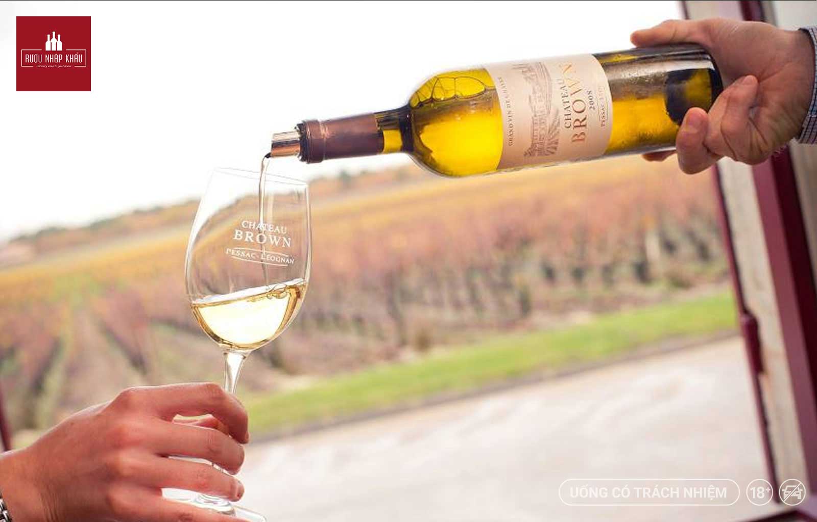 Bật mí những giống nho tạo nên hương vị rượu vang Pháp Château Brown Blanc tuyệt hảo 2