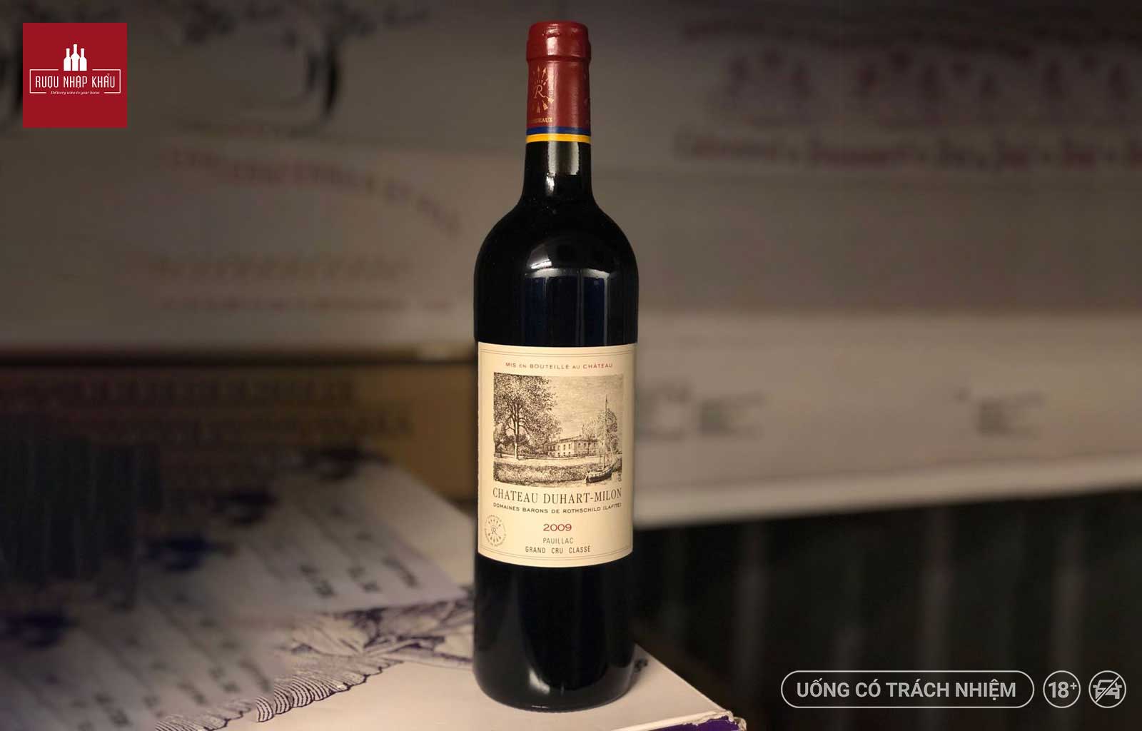Bật mí những giống nho tạo nên rượu vang đỏ Château Duhart Milon 2