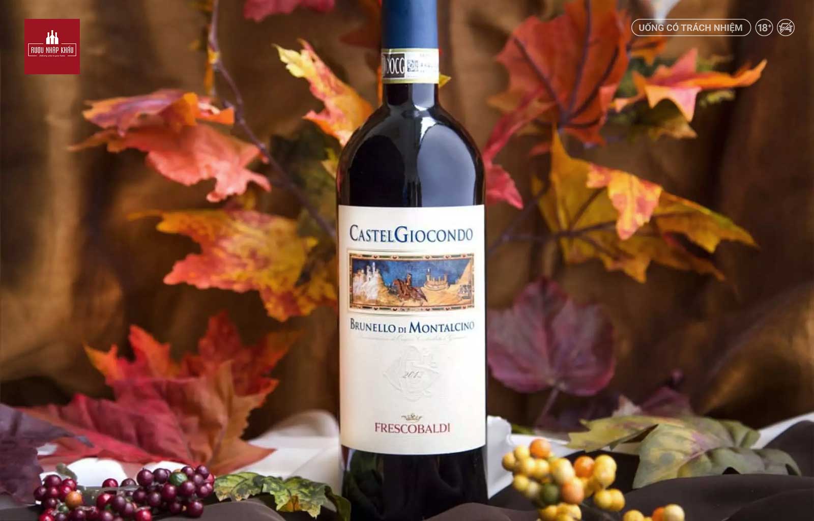 Castelgiocondo Brunello Di Montalcino, rượu vang đỏ chất lượng đến từ Ý 3