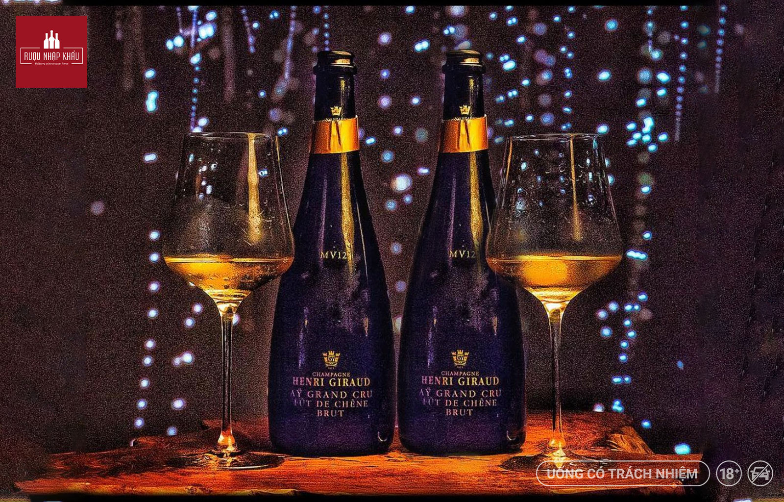 Champagne Henri Giraud Aÿ Grand Cru Brut MV 12 - chai rượu sâm banh cao cấp từ nước Pháp 1