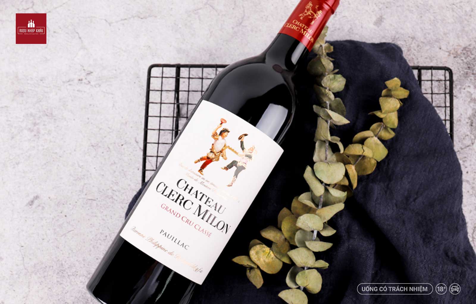 Château Clerc Milon - rượu vang đỏ thượng hạng vùng Pauillac 1