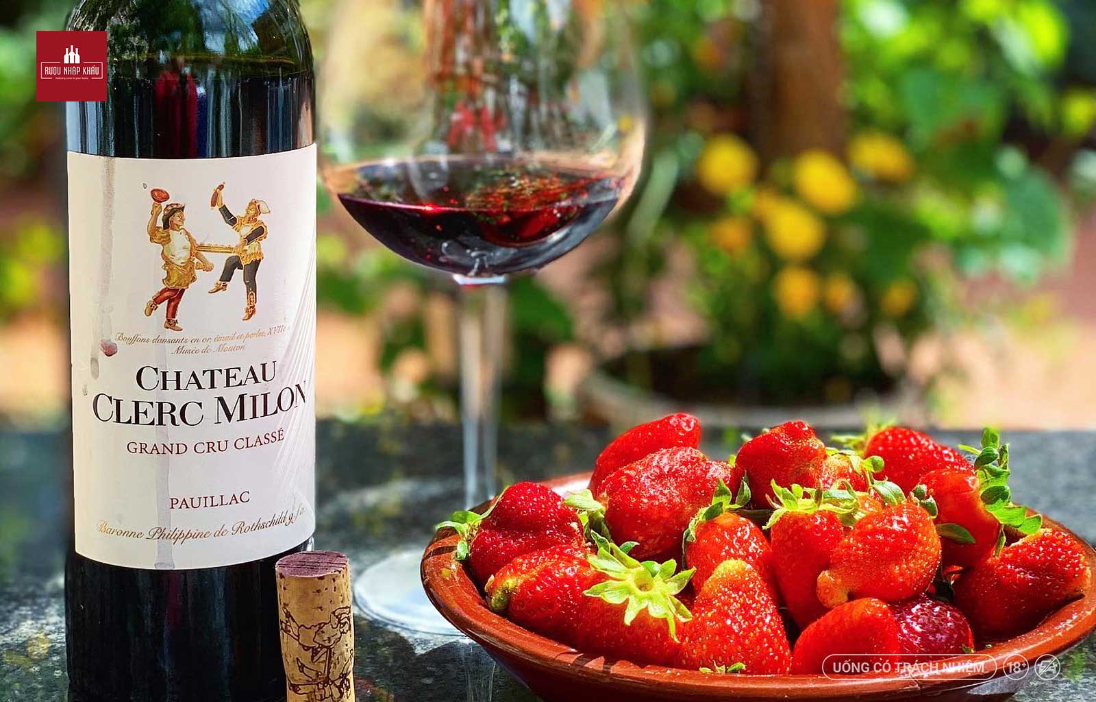 Château Clerc Milon - rượu vang đỏ thượng hạng vùng Pauillac 2