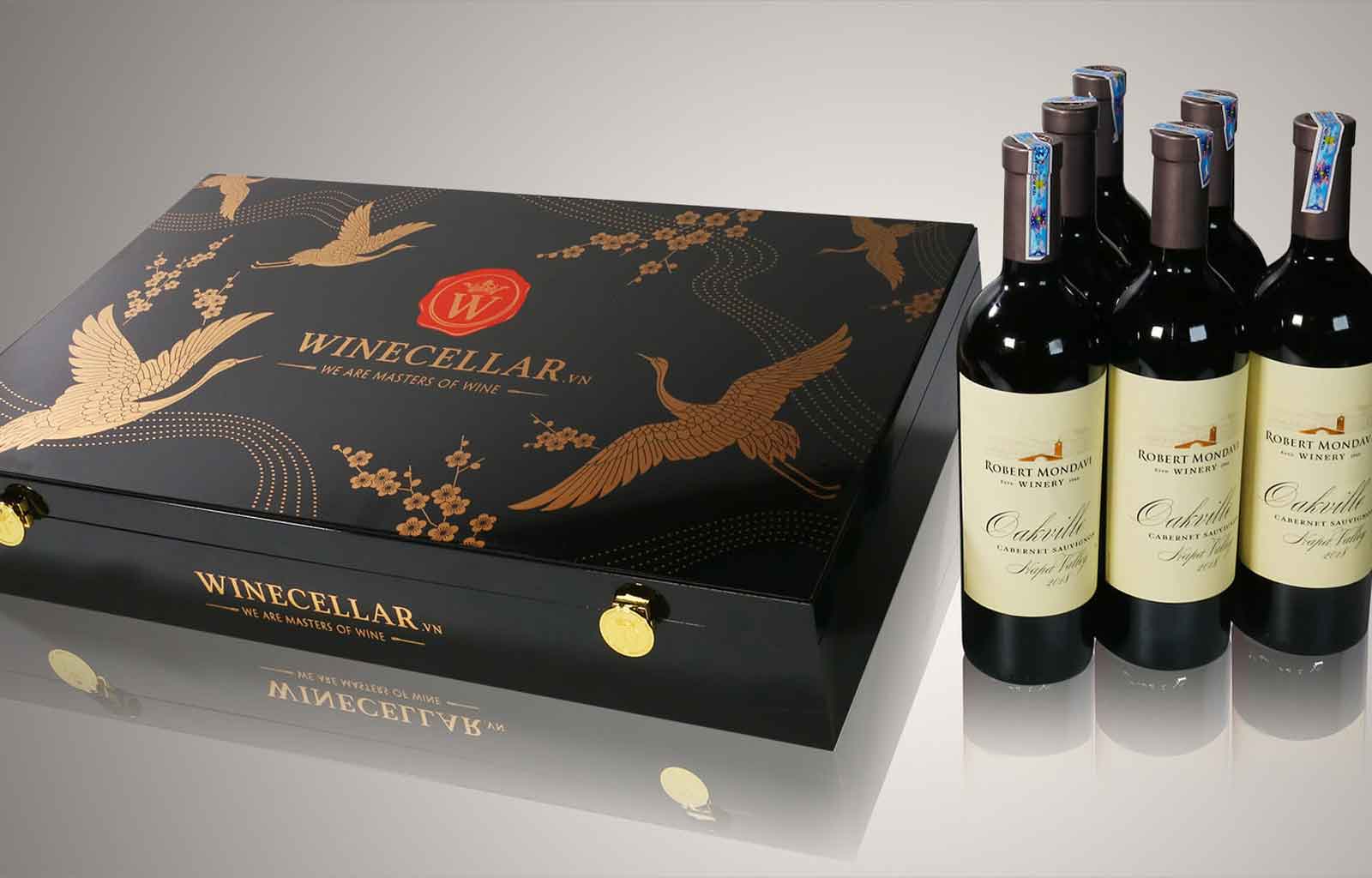Chọn quà tặng cho người thân, đối tác dịp Tết 3 - Rượu vang đỏ Robert Mondavi Oakville Cabernet Sauvignon