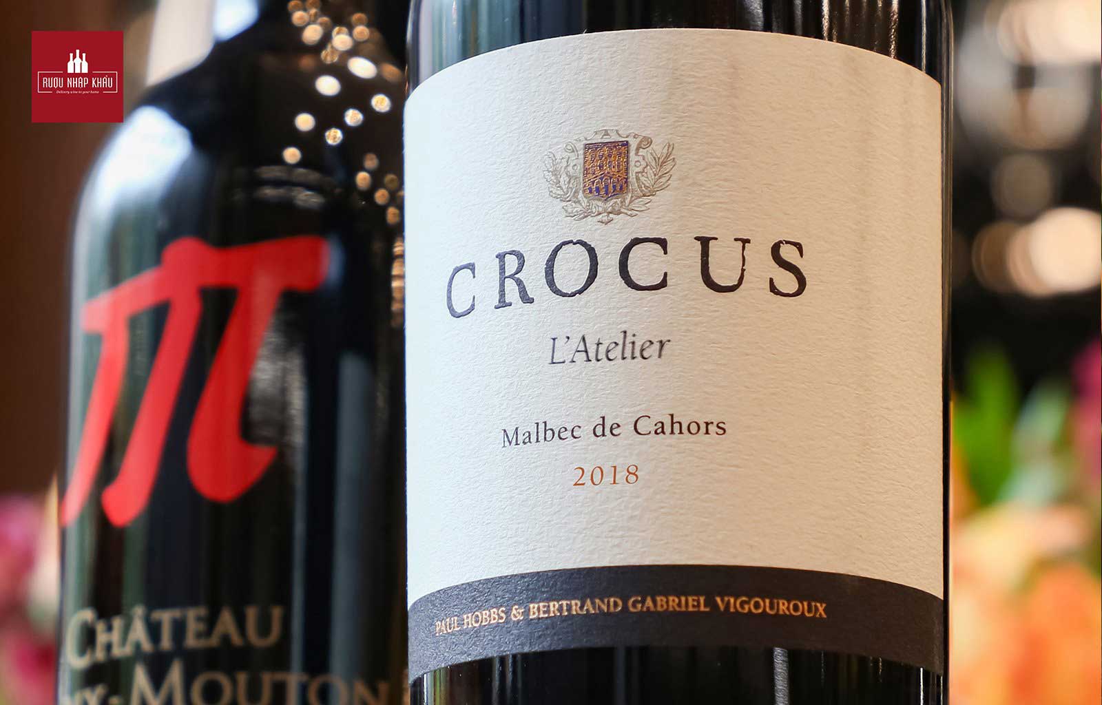 Combo rượu vang Pháp chất giá tốt chỉ có tại RƯỢU NHẬP KHẨU - Crocus l'Atelier