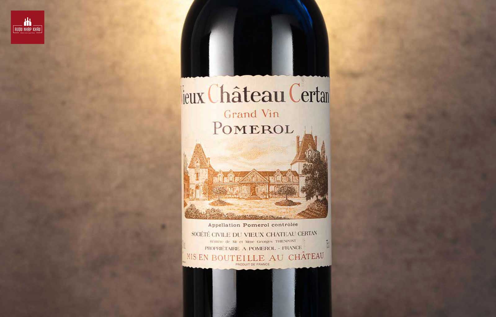 Đặc điểm của chai rượu vang đỏ thượng hạng Vieux Château Certan 2