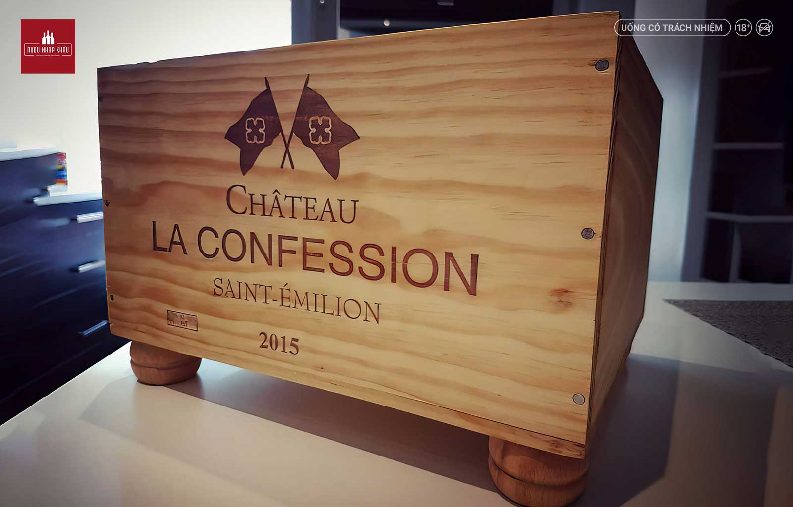 Địa chỉ cung cấp rượu vang đỏ Chateau la Confession chính hãng 1