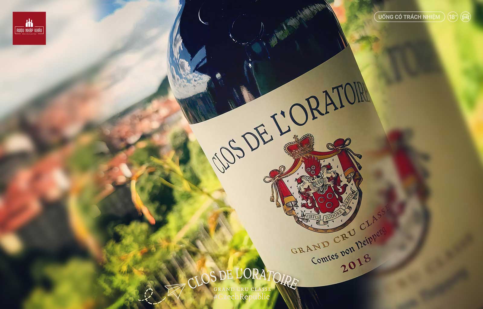Địa chỉ mua rượu vang đỏ Clos de l'Oratoire tại TP. Hồ Chí Minh 1