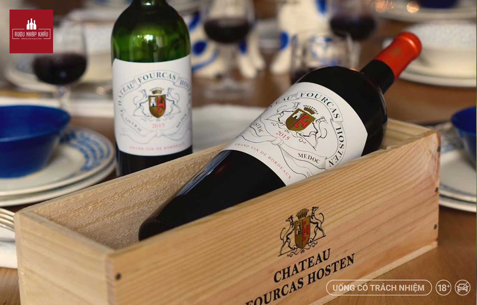 Địa chỉ mua rượu vang Pháp Château Fourcas Hosten uy tín 2