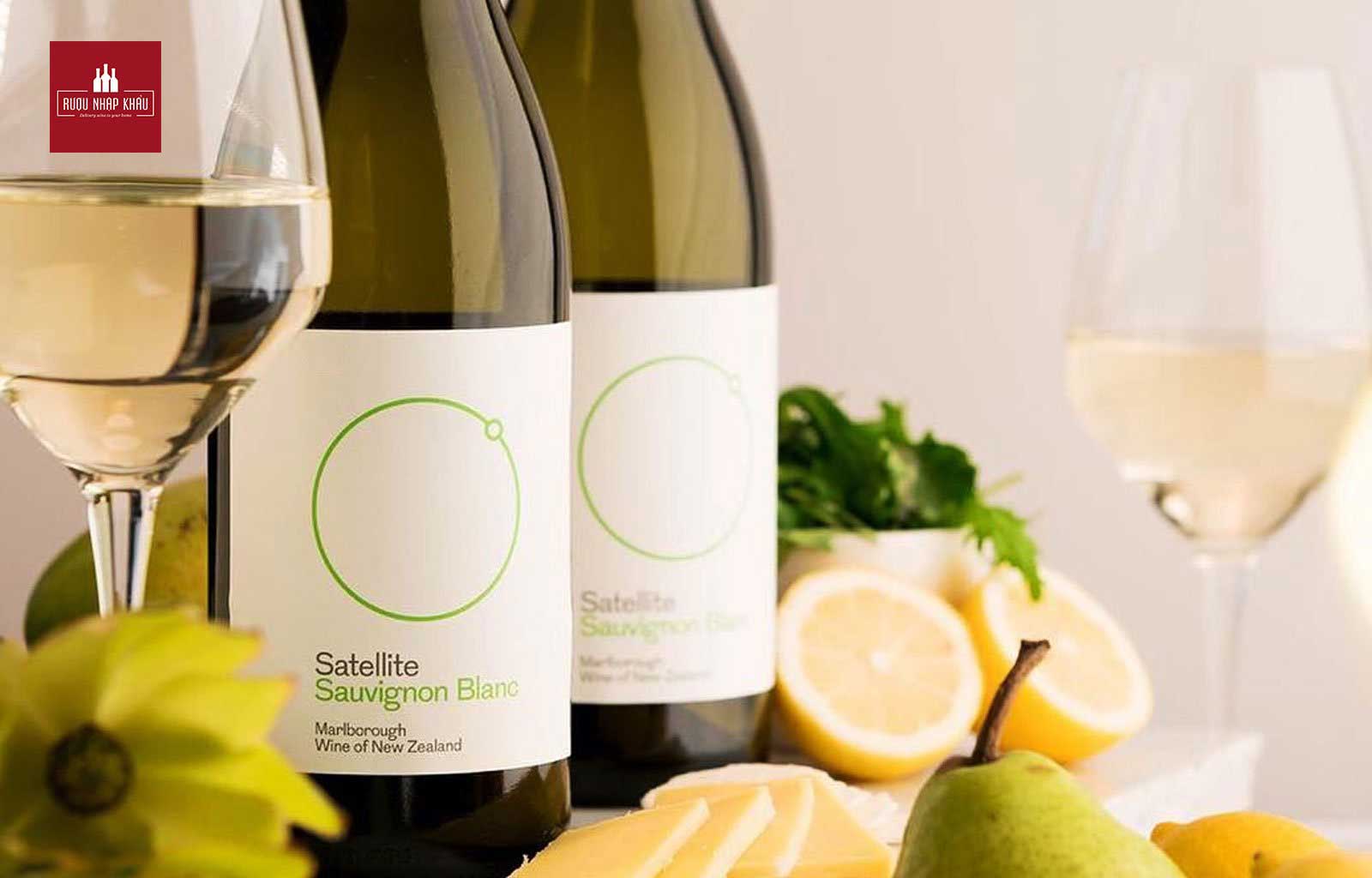 Gợi ý những chai rượu vang Sauvignon Blanc ngon giá tốt - Satellite Sauvignon Blanc 2020
