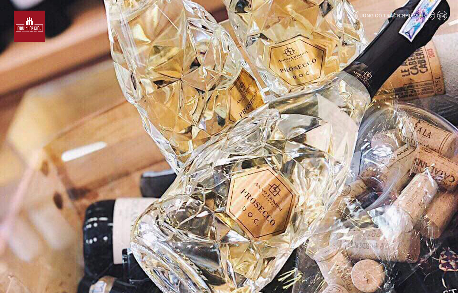 Hương vị đặc biệt của rượu vang sủi Anno Domini Prosecco Extra Dry 1