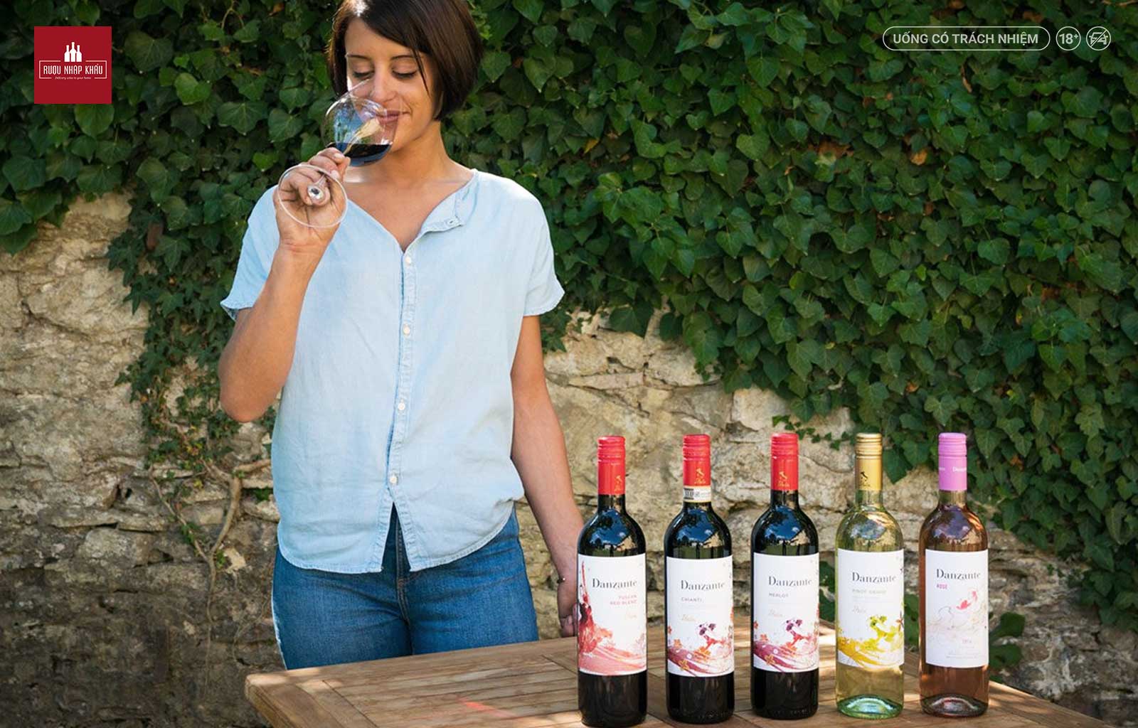 Hương vị khó cưỡng của rượu vang đỏ Danzante Tuscan Red Blend 1