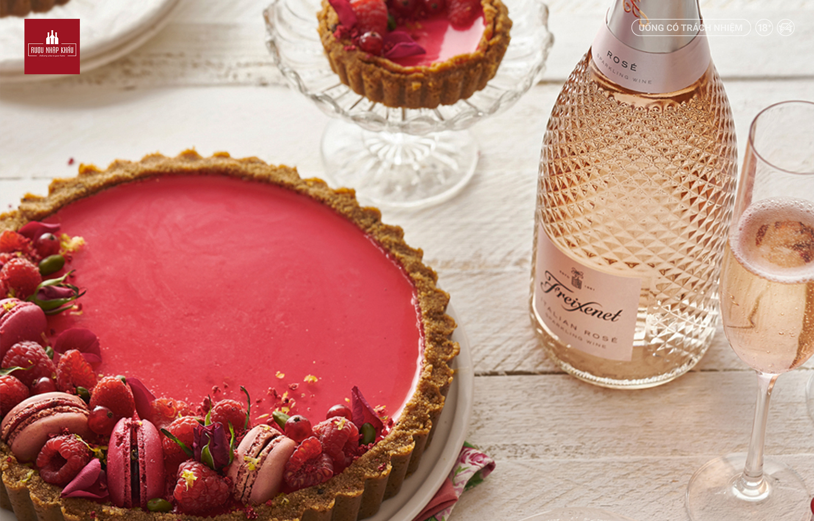 Hương vị ngọt ngào của rượu vang sủi Freixenet Italian Rosé Sparkling Wine Extra Dry 2