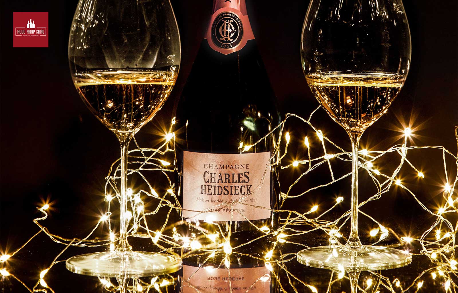 Hương vị rượu Champagne Charles Heidsieck Rosé Réserve 3