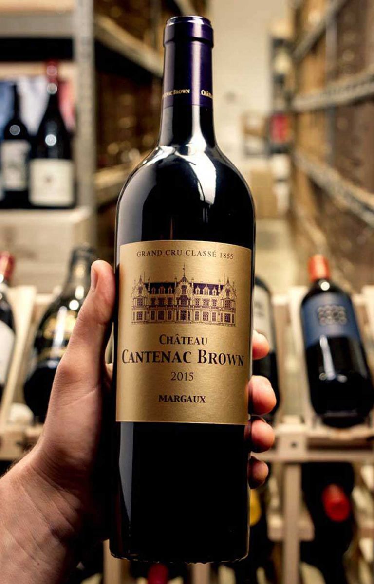 Hương vị thơm ngon của chai rượu vang đỏ Château Cantenac Brown 2
