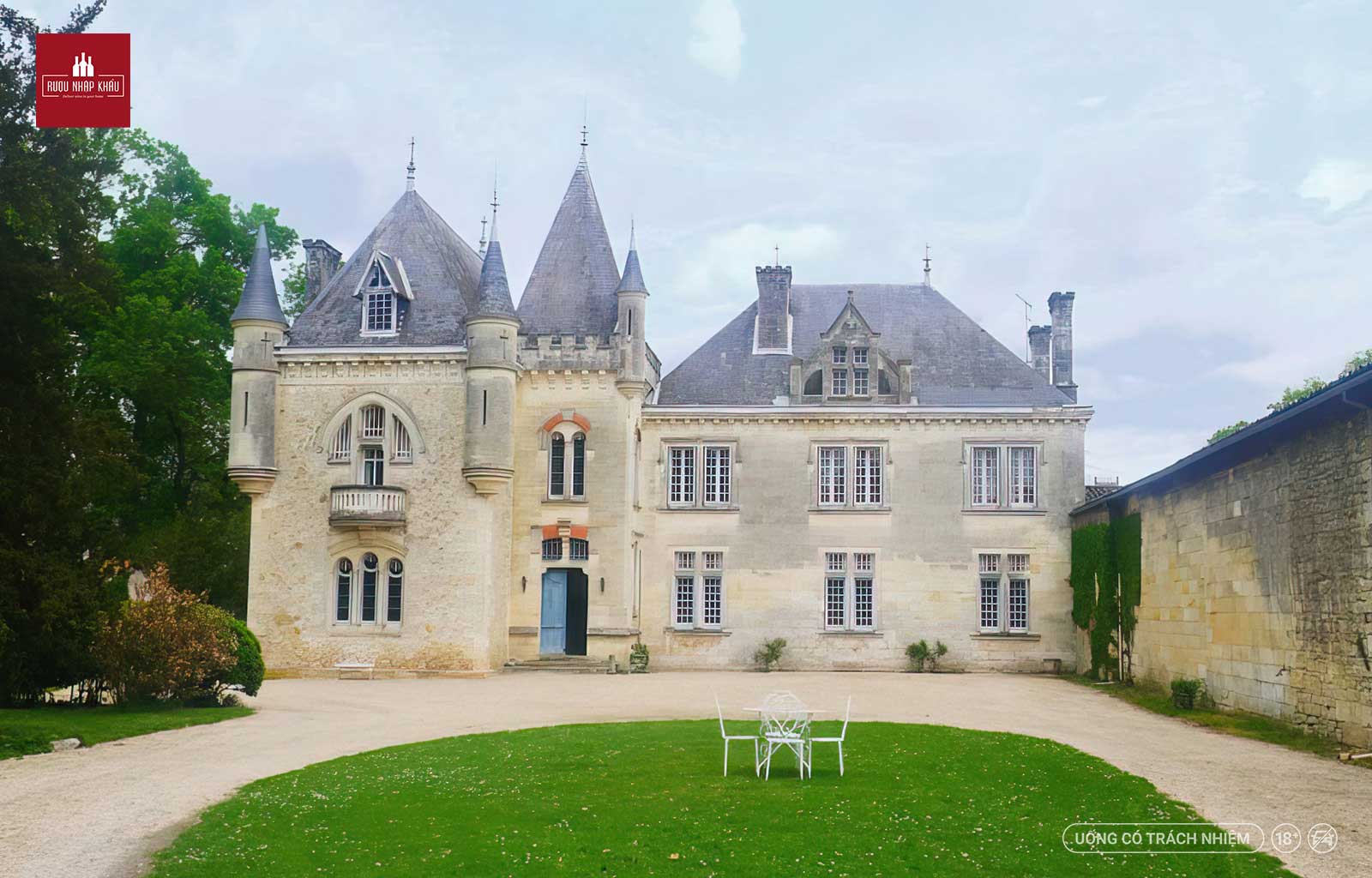 Khám phá rượu vang Pháp Chateau Cote de Baleau 1