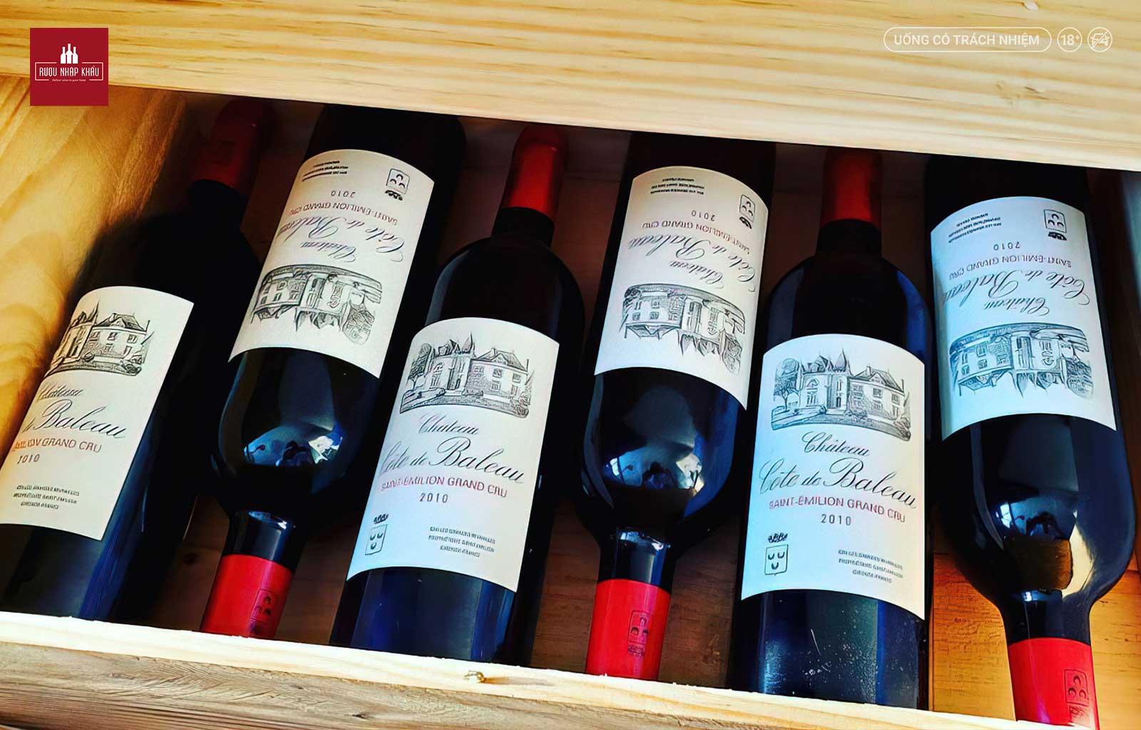 Khám phá rượu vang Pháp Chateau Cote de Baleau 2