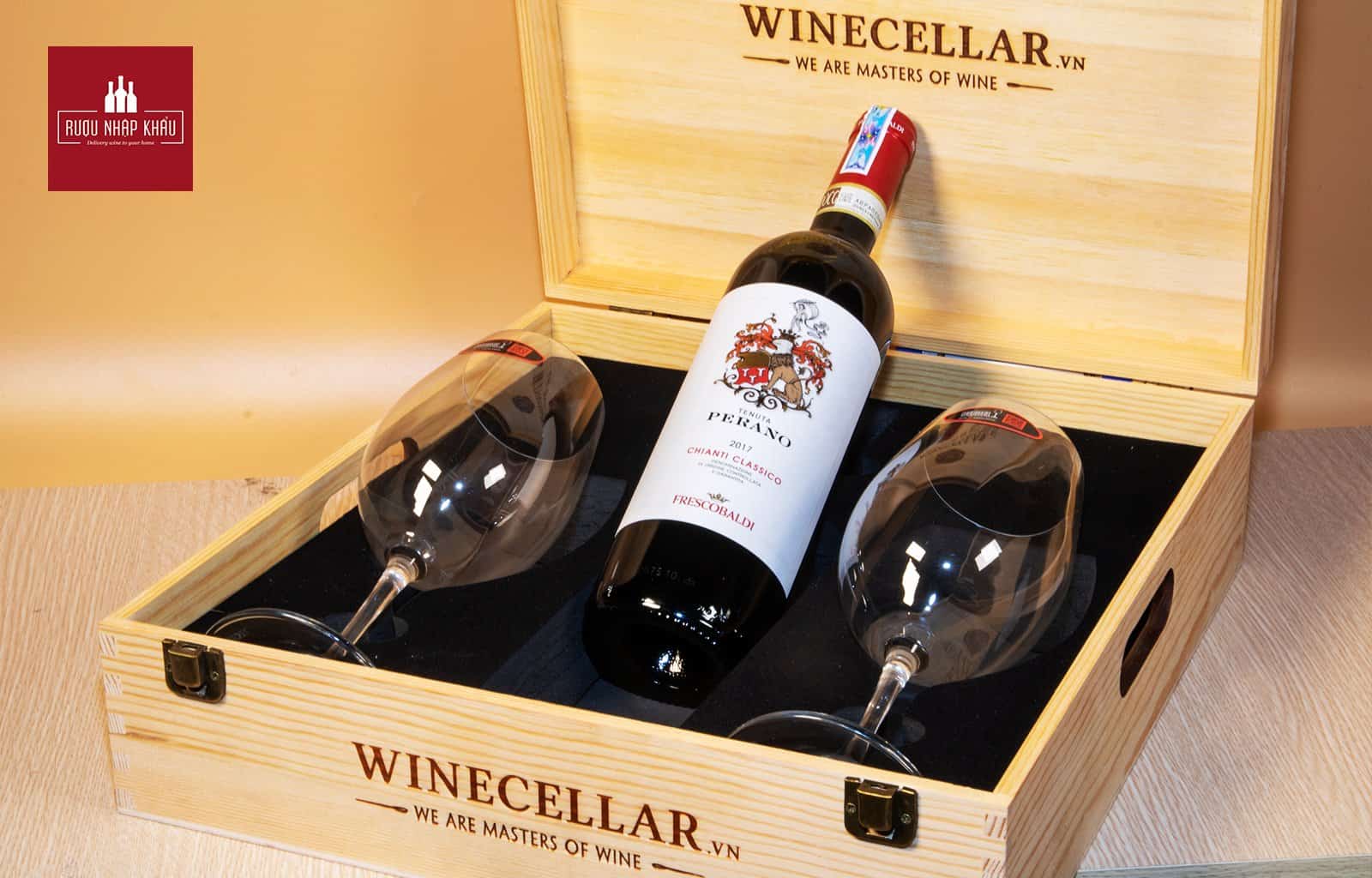 Tenuta Perano, Chianti Classico DOCG 2017 - rượu vang làm tư nho Sangiovese