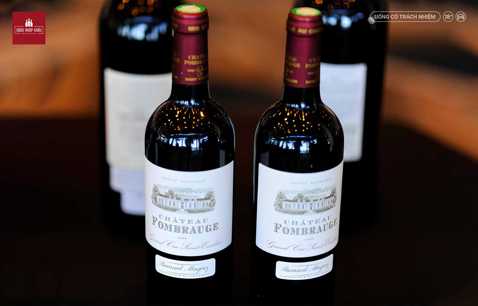 Mua rượu vang Pháp Chateau Fombrauge chính hãng ở đâu? 1