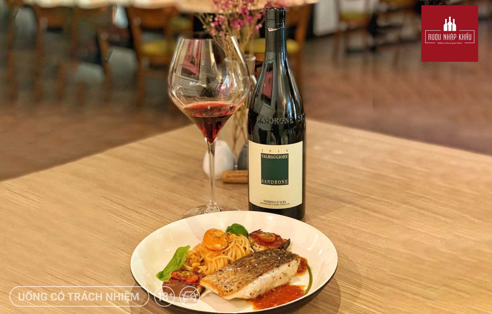 Nguồn gốc của rượu vang đỏ Sandrone Valmaggiore Nebbiolo d'Alba 2