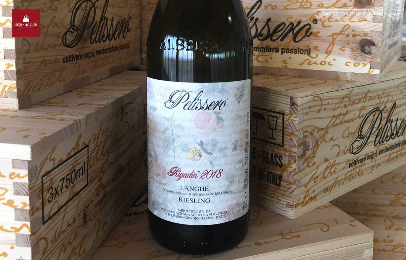 Nguồn gốc của rượu vang Ý Pelissero Rigadin, Langhe DOC 2