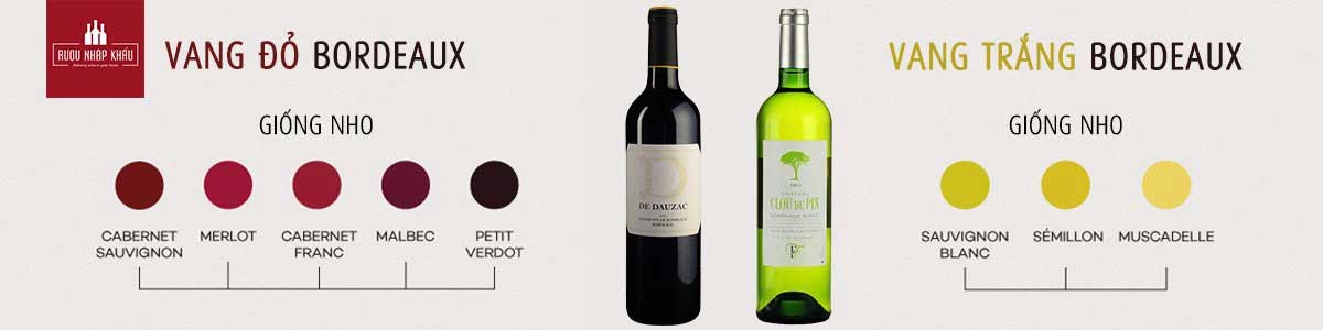 Các phong cách rượu vang Bordeaux