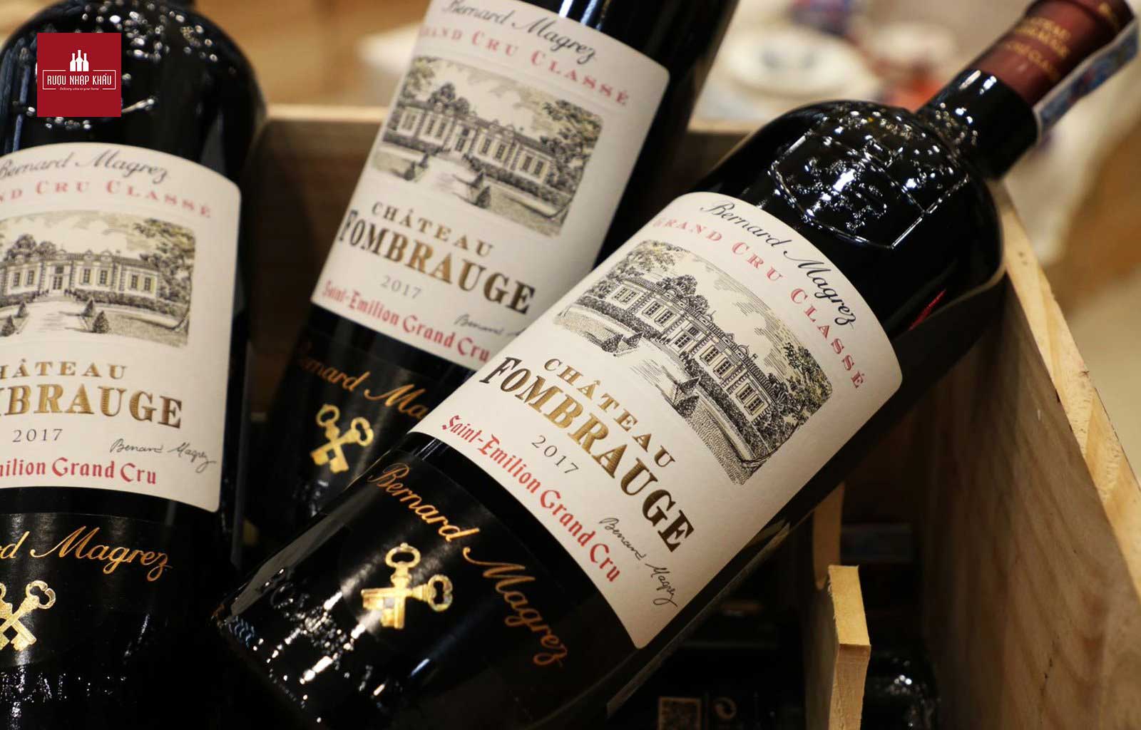 Quà tặng rượu vang Pháp cho đối tác - Chateau Fombrauge