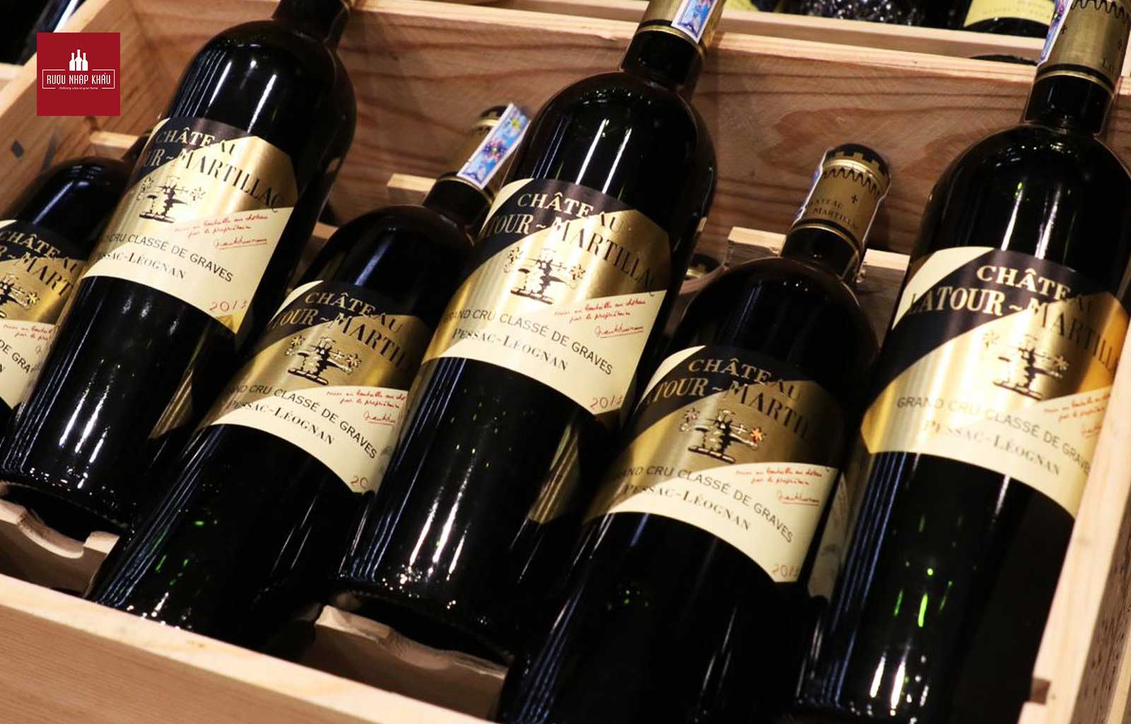 Quà tặng rượu vang Pháp cho đối tác - Chateau Latour-Martillac