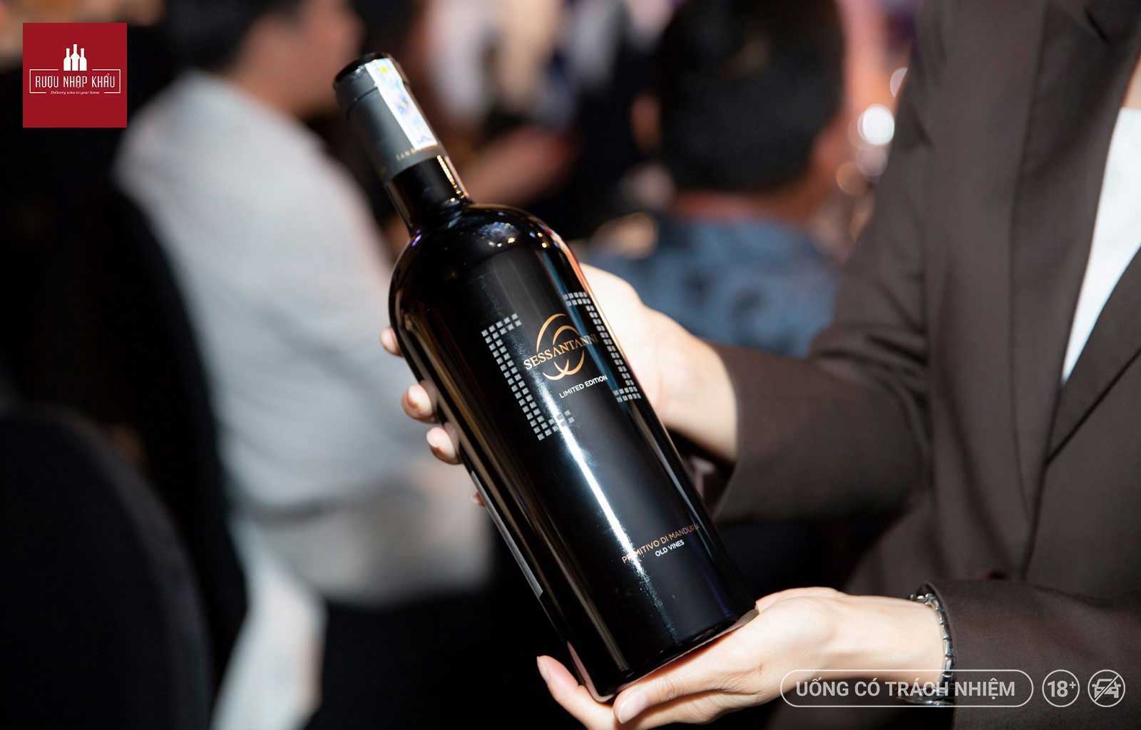 Quà tặng rượu vang theo ngũ hành cho dịp Tết 2022 - 60 Sessantanni Limited Edition cho mệnh Mộc