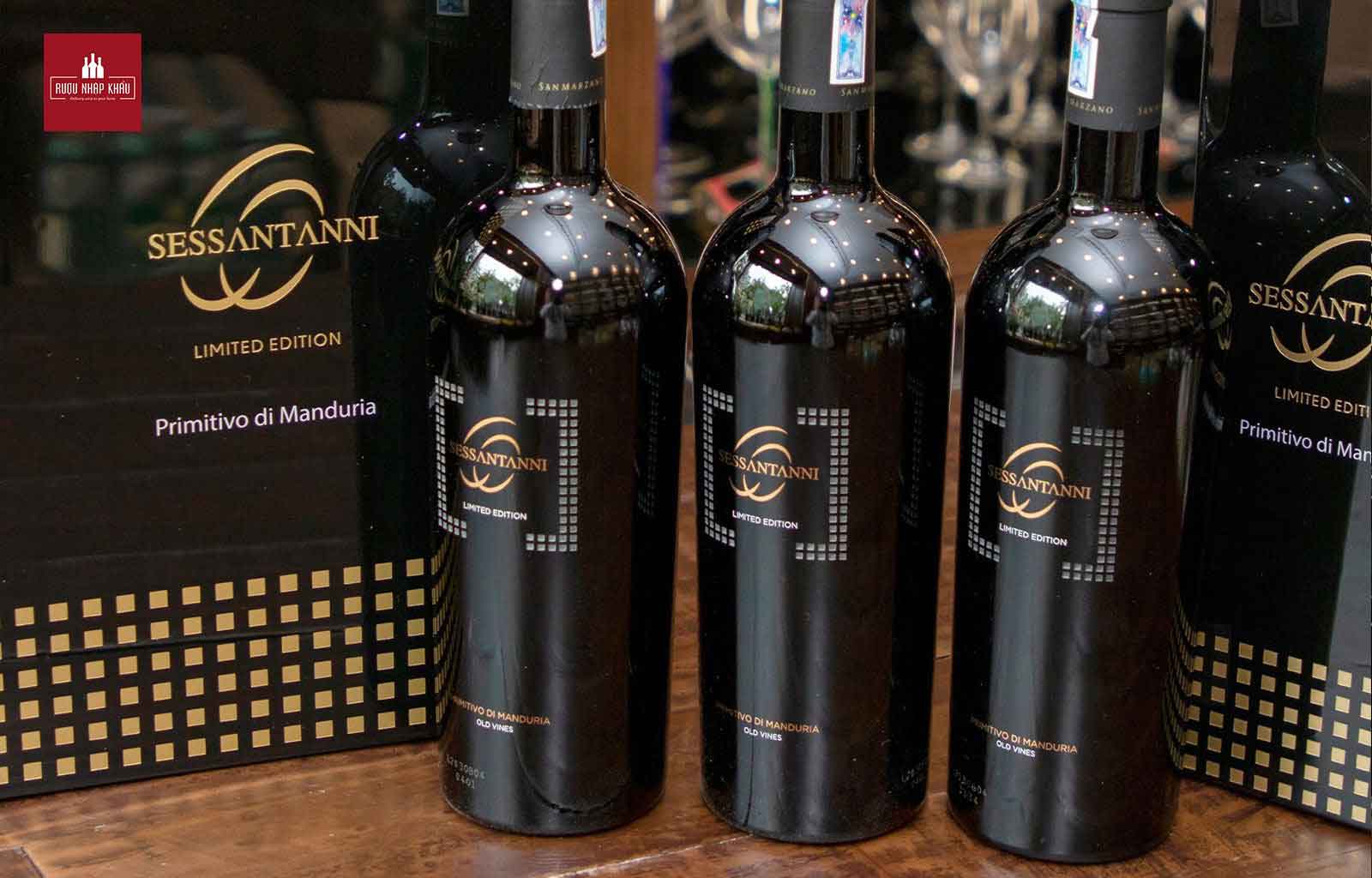 Quà tặng Tết rượu vang Ý 60 Sessantanni Limited Edition 1