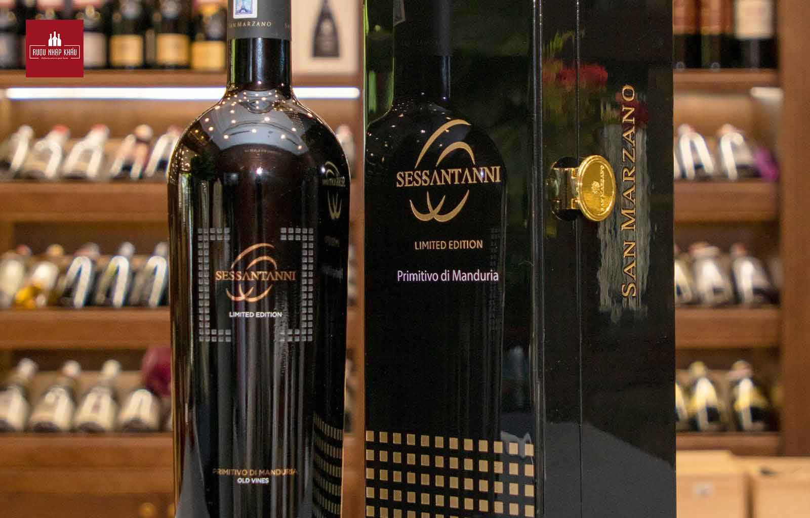 Quà tặng Tết rượu vang Ý 60 Sessantanni Limited Edition 2