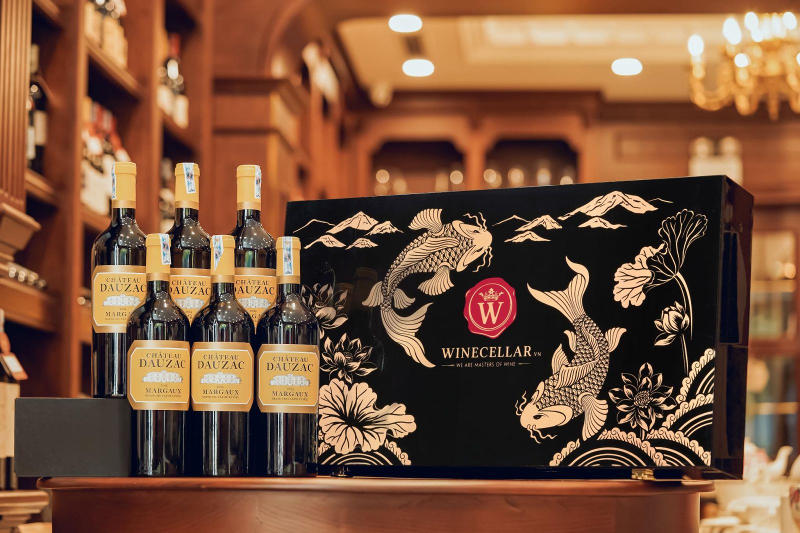 Rượu vang Pháp Chateau Dauzac 2015