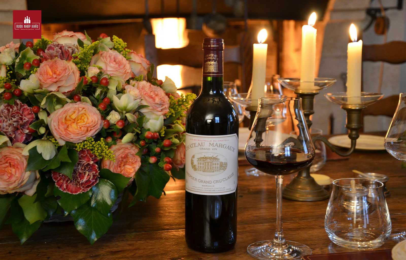 Rượu vang đỏ Château Margaux - Món quà nâng tầm đẳng cấp 1