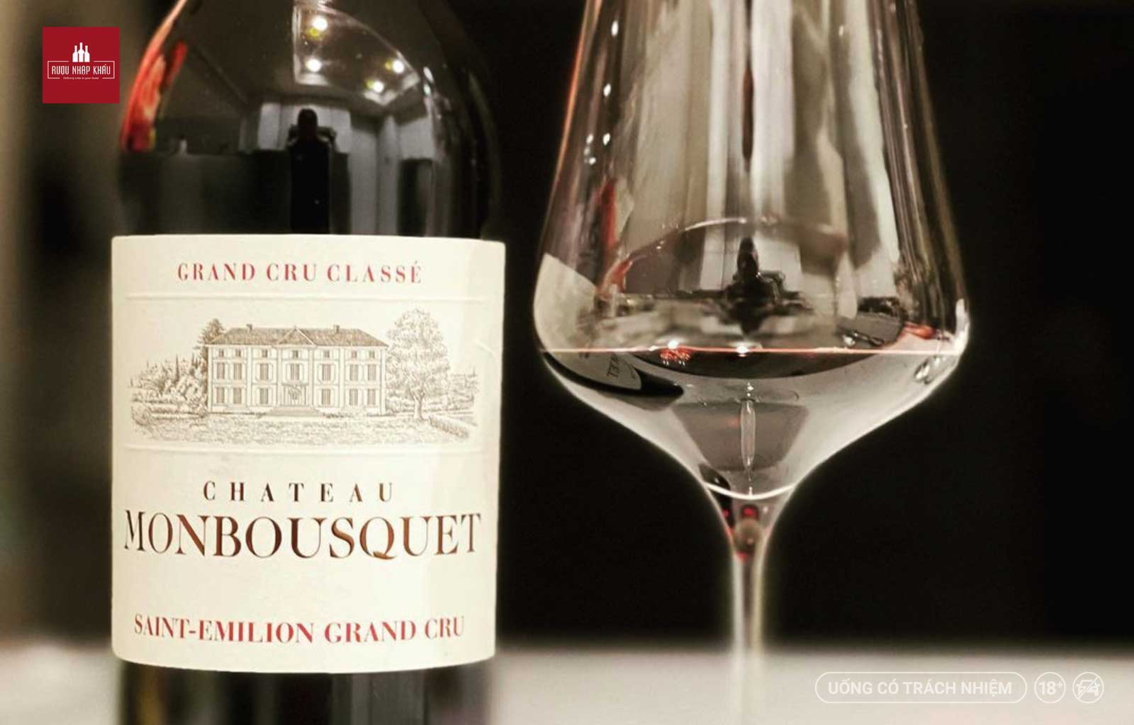Rượu vang đỏ Château Monbousquet - món quà tặng doanh nghiệp đẳng cấp 1