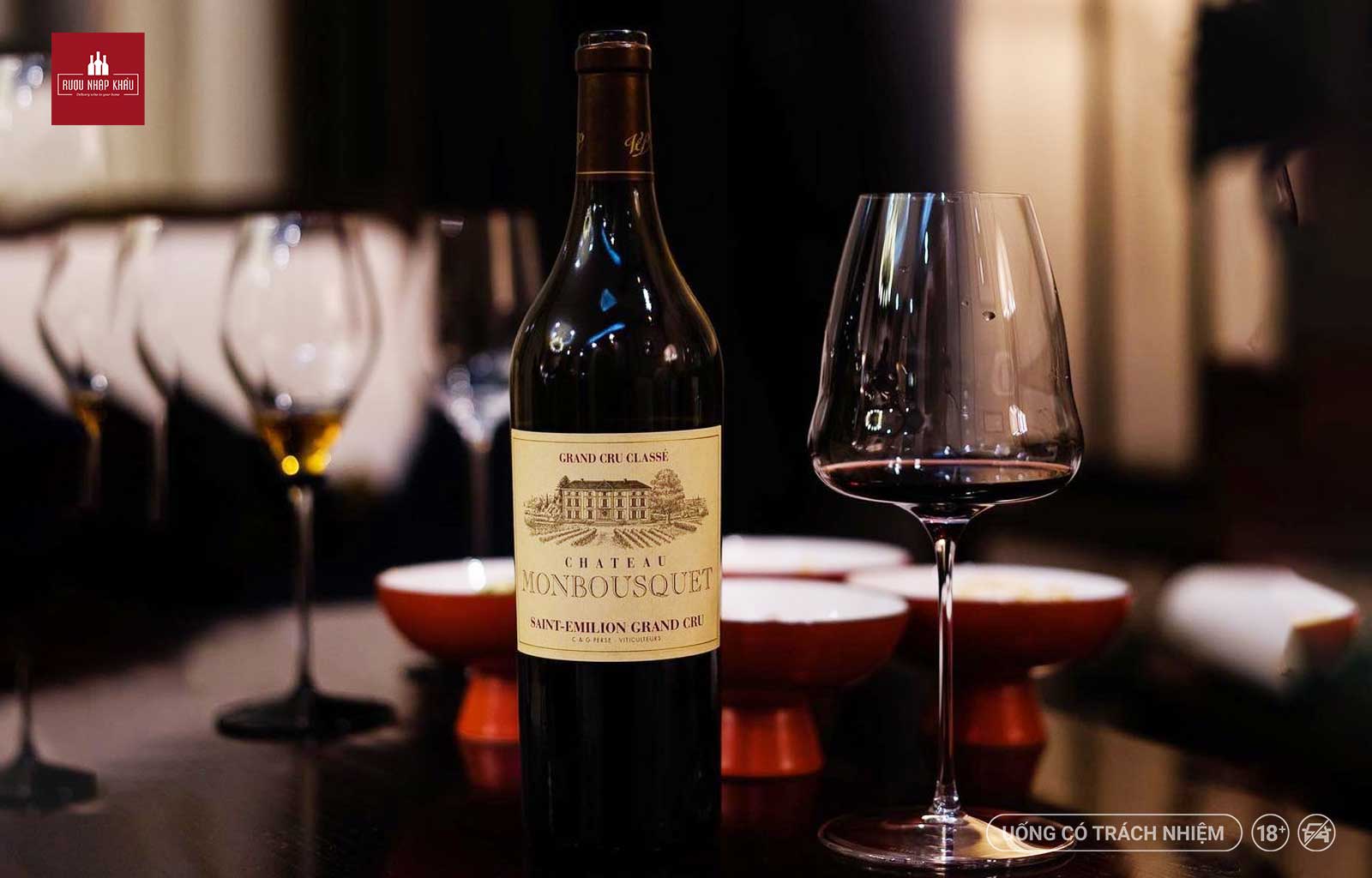 Rượu vang đỏ Château Monbousquet - món quà tặng doanh nghiệp đẳng cấp 2