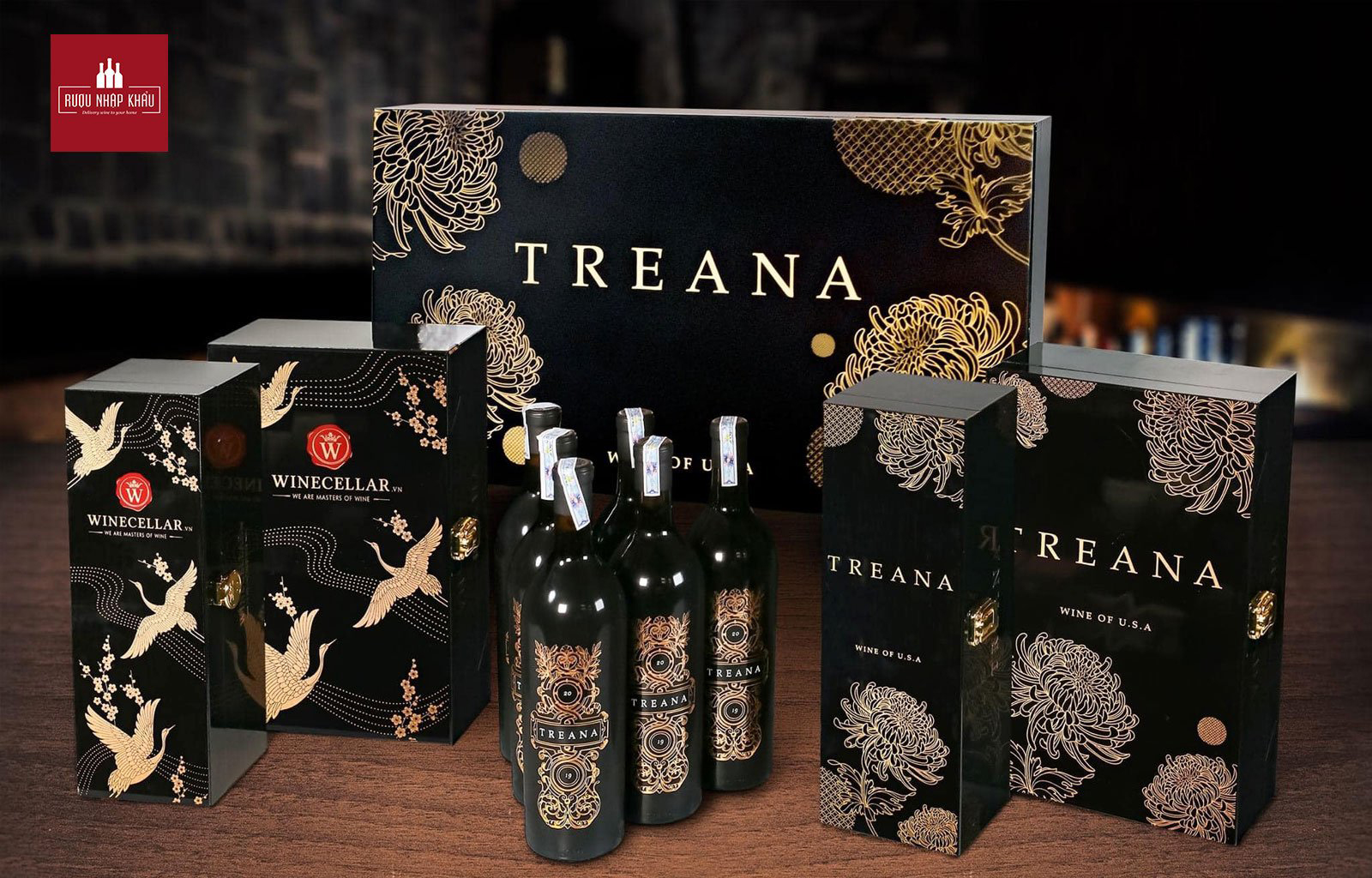 Rượu vang - lựa chọn quà tặng số 1 cho mùa Tết 2022 - Treana Red
