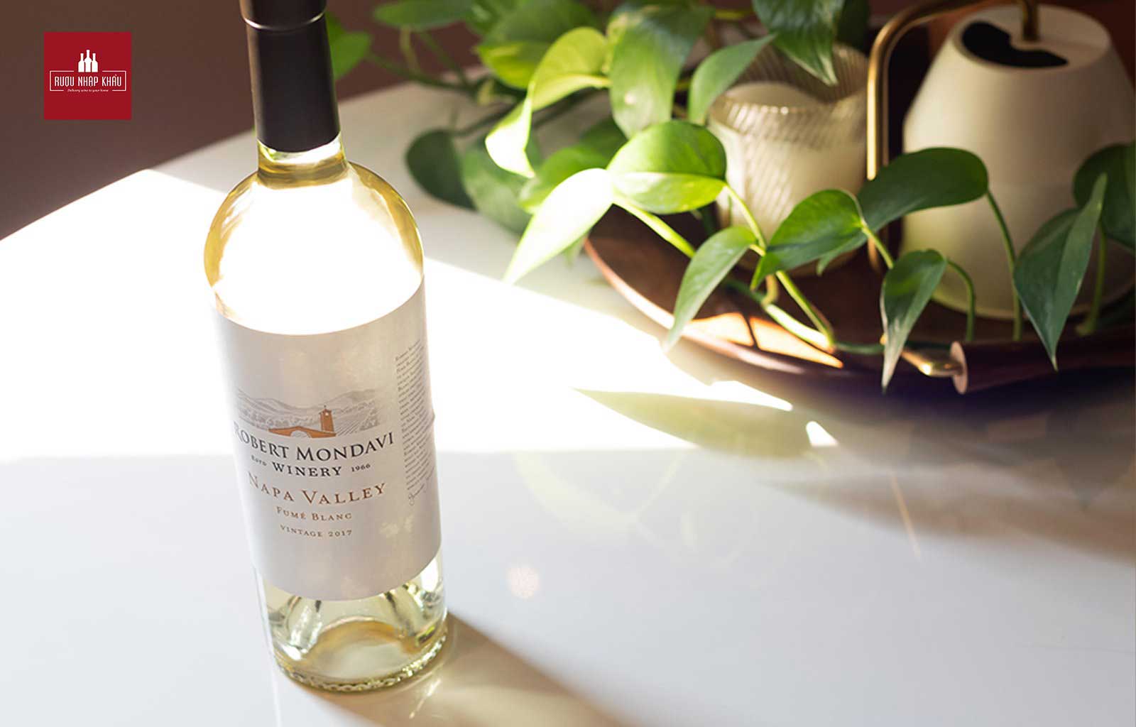 Rượu vang Mỹ đẳng cấp - Robert Mondavi Winery Napa Valley Fumé Blanc 1
