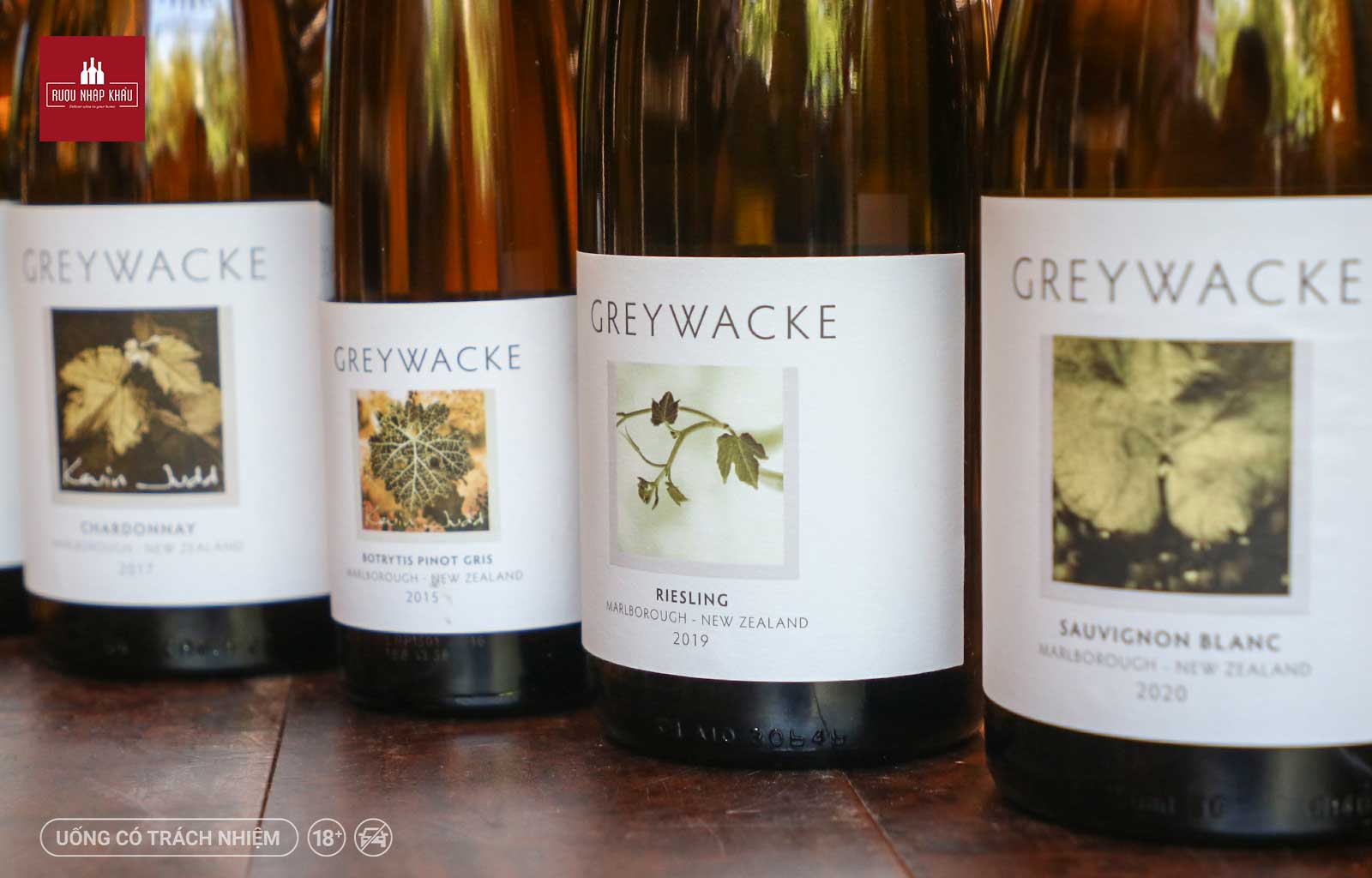 Rượu vang Greywacke Riesling từ New Zealand
