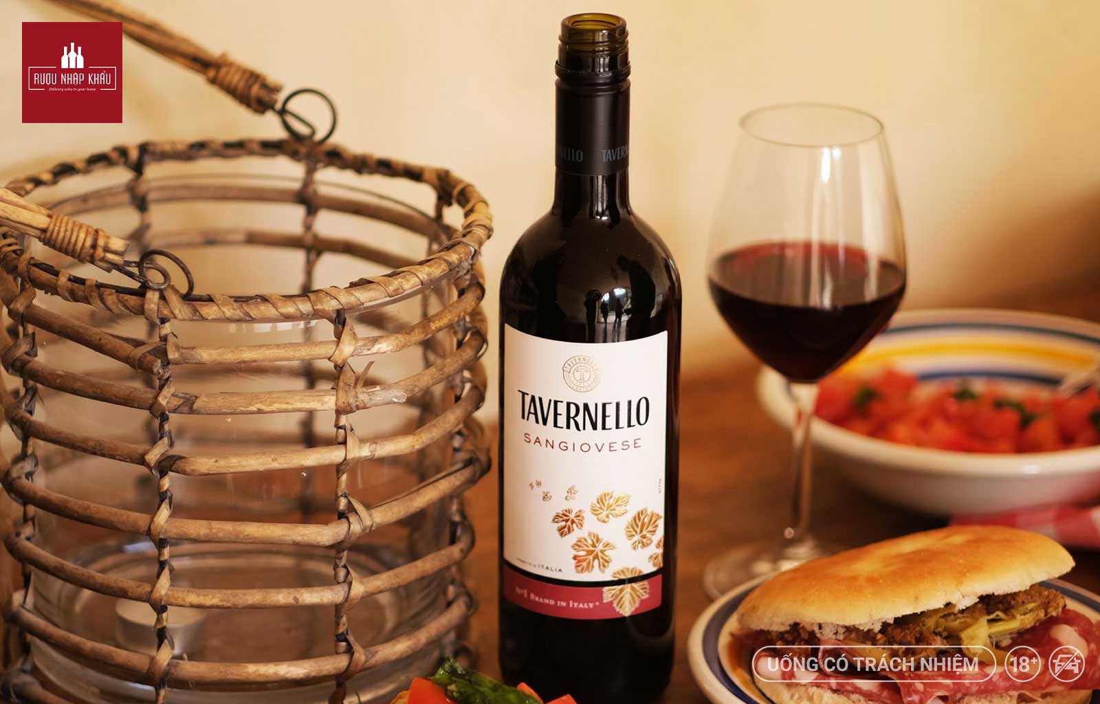 Tavernello Sangiovese Rubicone và top 3 chai rượu vang Ý giá rẻ, chất lượng nhất trên thị trường 2