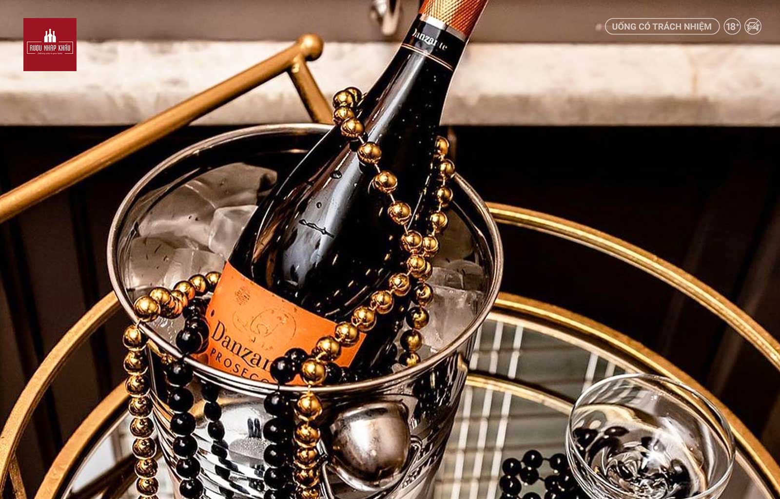 Tìm hiểu giống nho Glera qua rượu vang sủi Danzante Prosecco 3