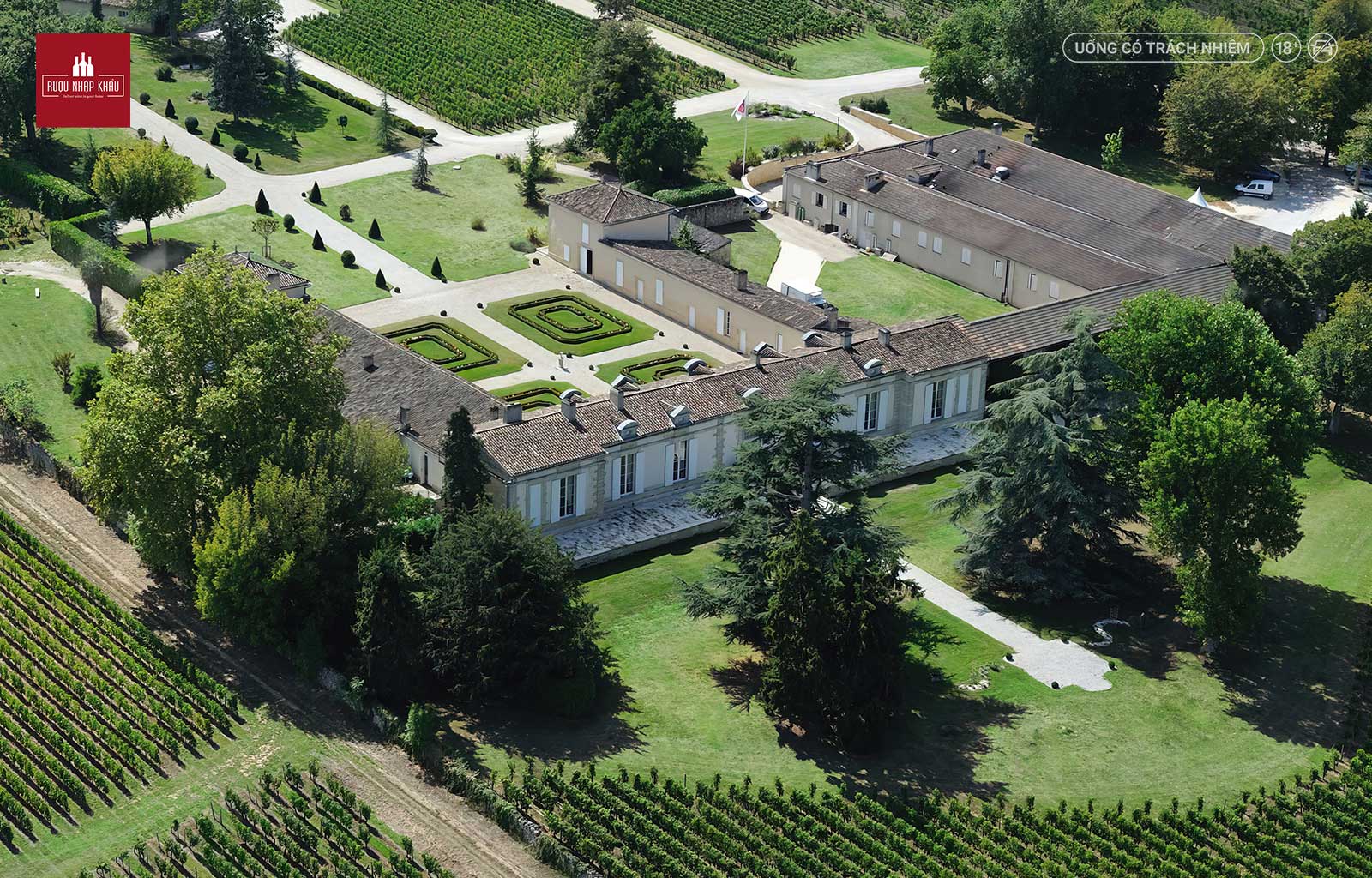 Tìm hiểu về rượu vang Pháp cao cấp Chateau Fombrauge 1