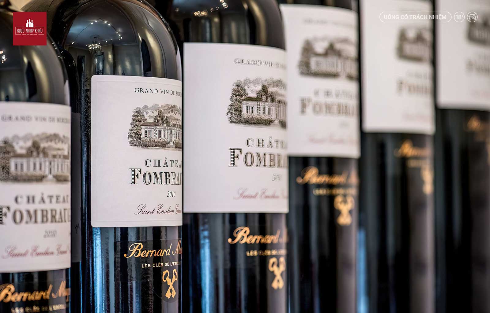 Tìm hiểu về rượu vang Pháp cao cấp Chateau Fombrauge 2