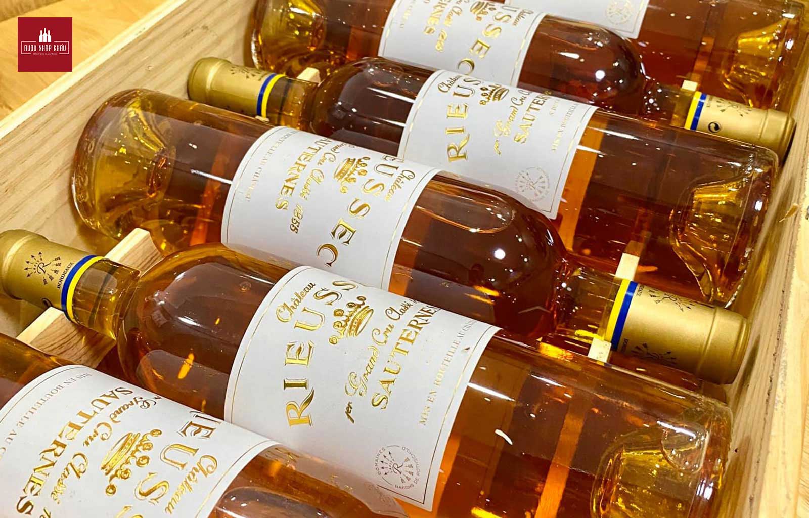 Tìm hiểu xuất xứ rượu vang ngọt Chateau Rieussec 2