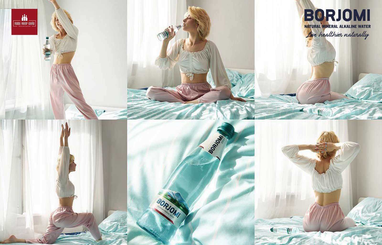 Uống Nước Khoáng Tự Nhiên Borjomi – Thói Quen Tốt Mỗi Ngày 1